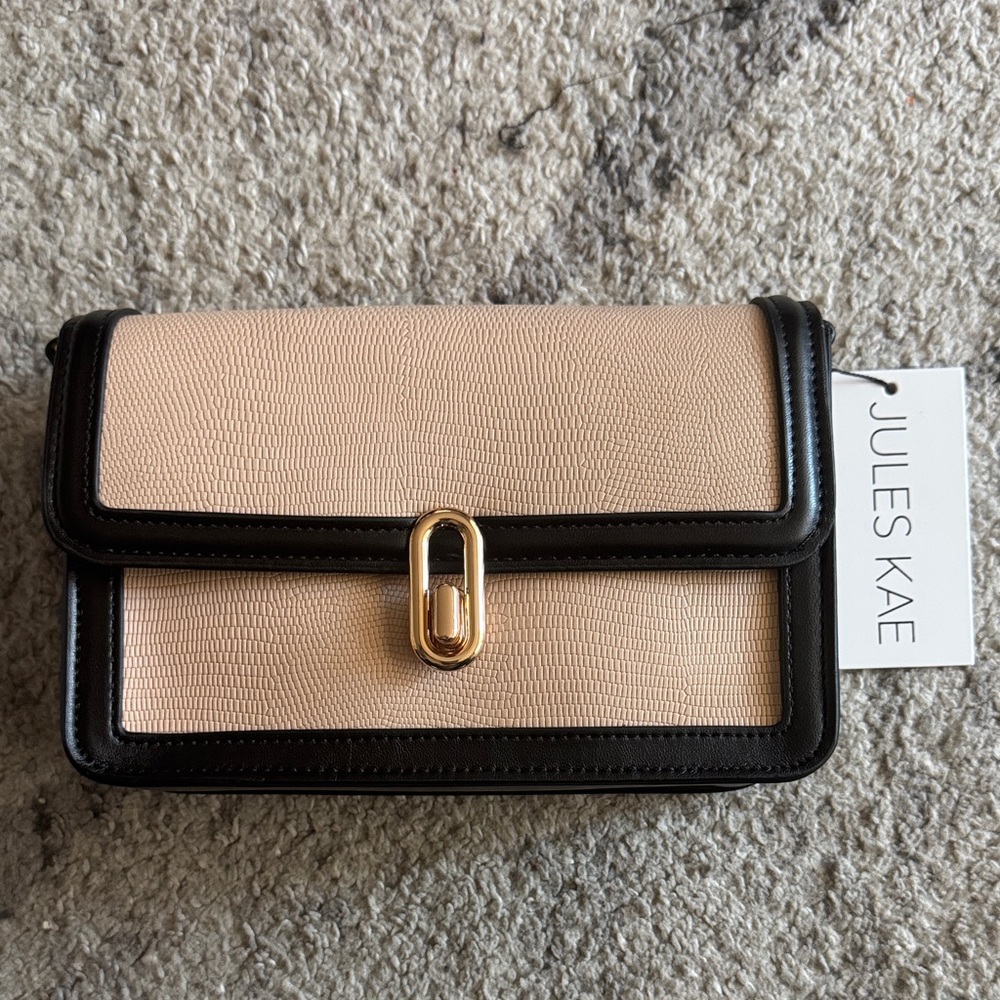 Black and Tan Women's crossbody Bag